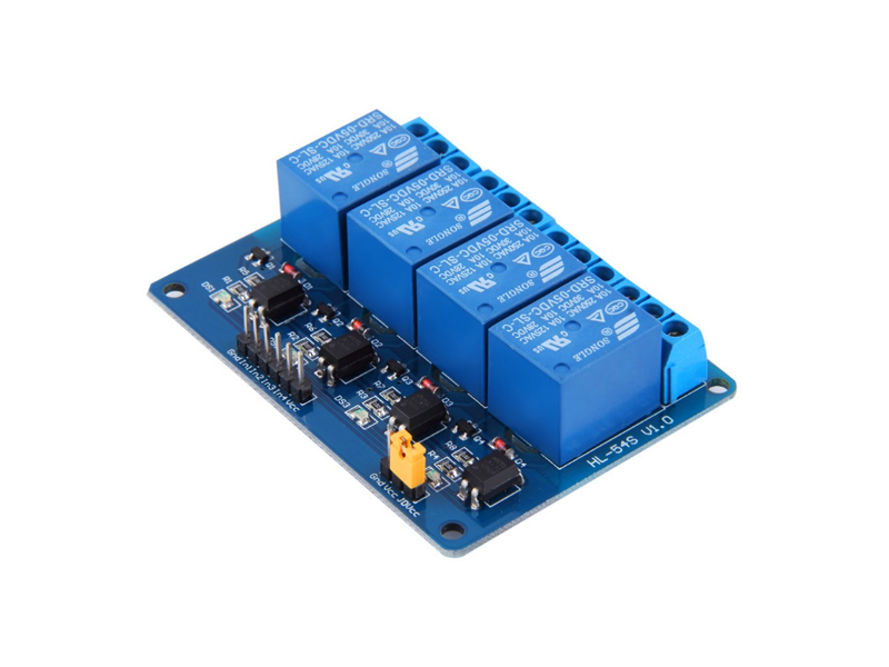 4 Channel 5V Relay Module - Image 1